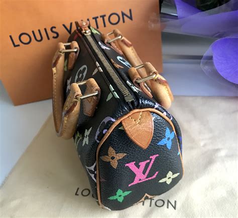 louis vuitton nano speedy multicolor black|louis vuitton nano speedy review.